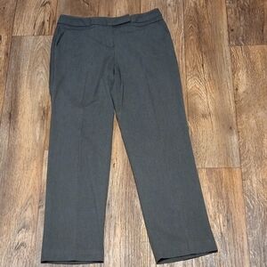 Women's Worthington Charcoal Gray Modern Fit Trousers Size 8p